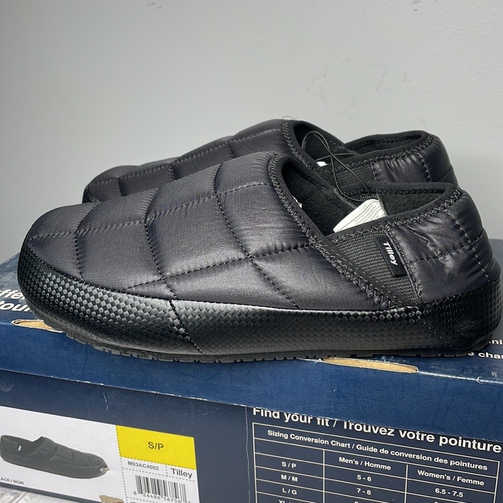 Tilley Unisex Puffer Slippers